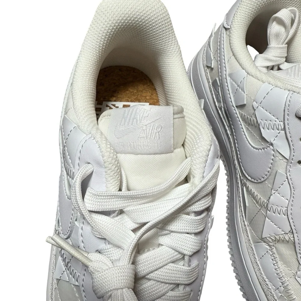 BRAND NEW Nike x Billie Eilish Air Force 1 Low Triple White Sneakers Size 6M/7.5